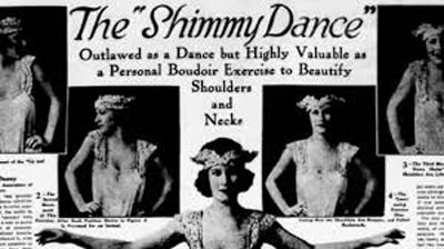 The Shimmy dance exercise